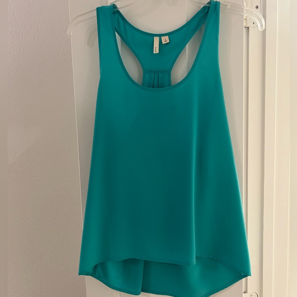 Razorback tank top | teal